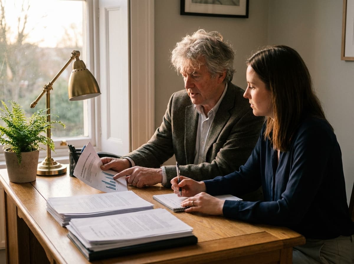 Reviewing lending documents together